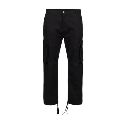 Black Heavy Cargo Pants