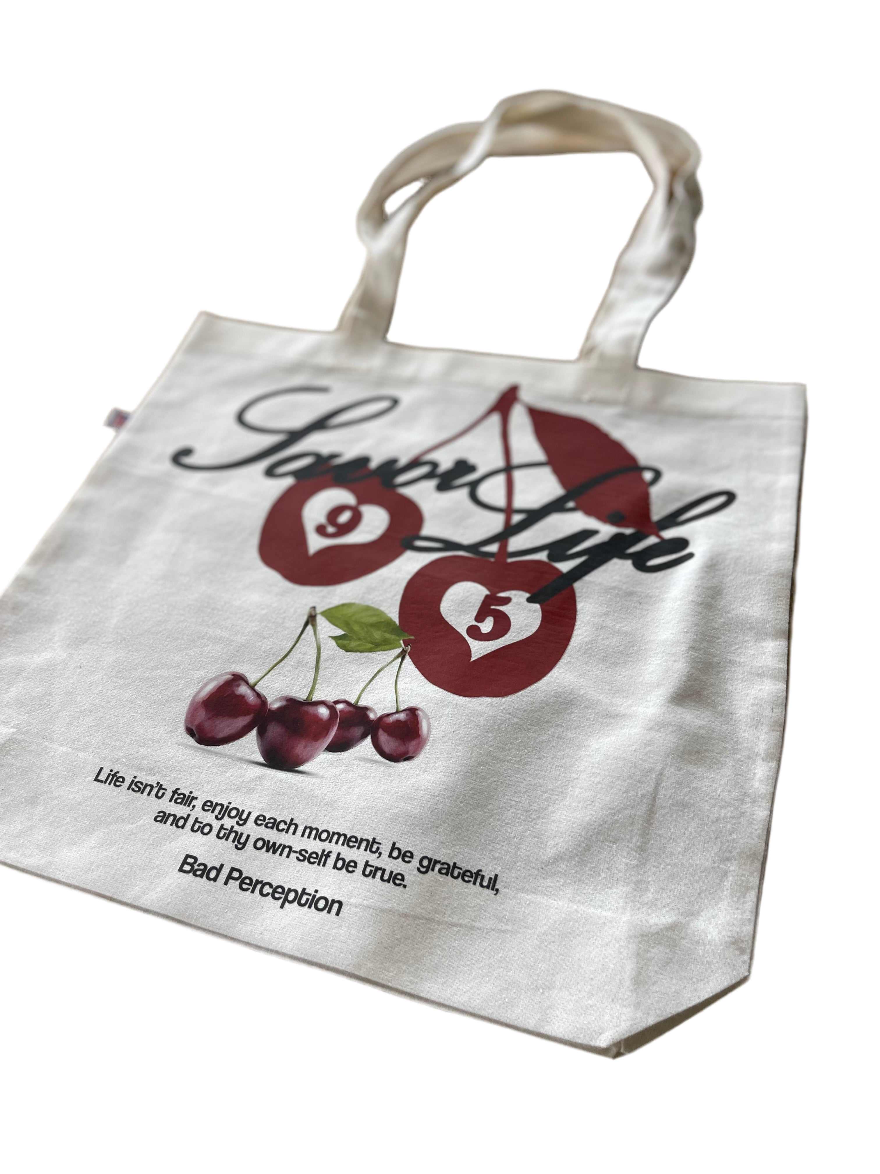 Savor Life Tote Bag